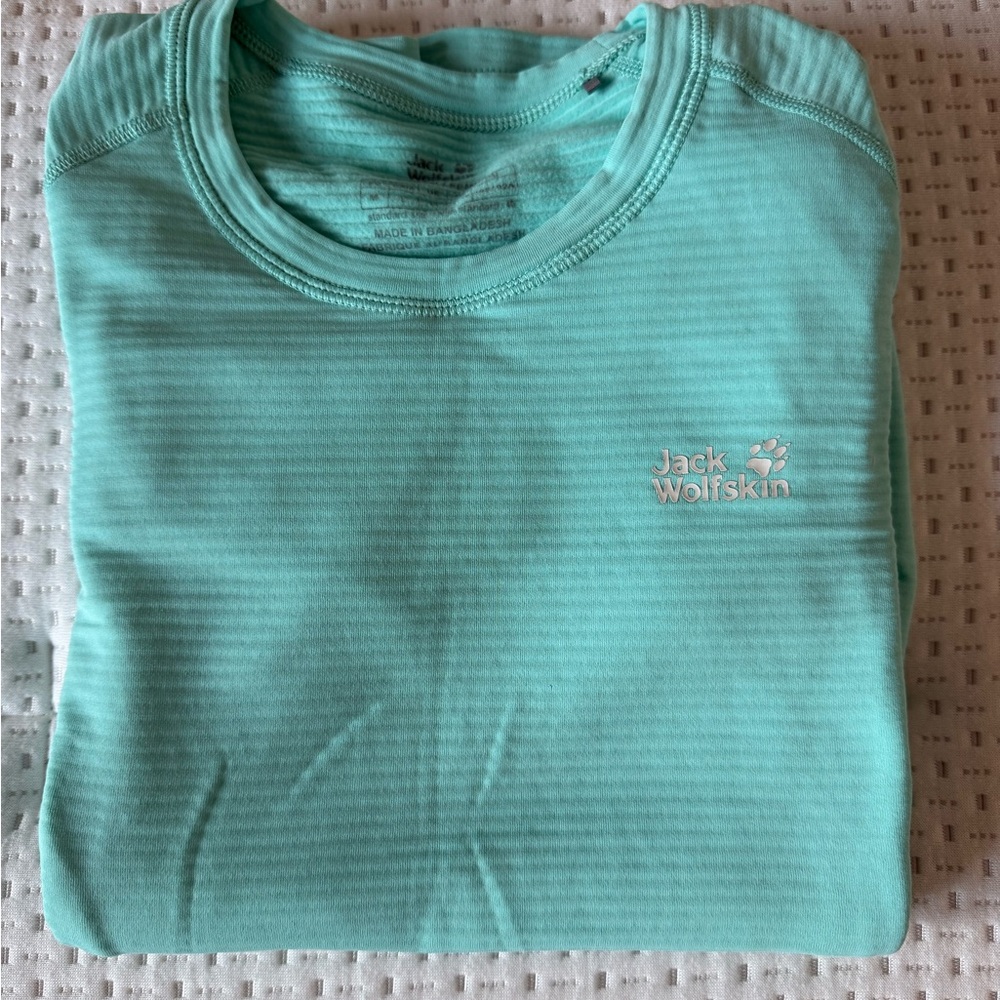 Jack Wolfskin Women Long Sleeve Hiking / Outdoor Shirt Size M